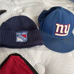 New York rangers winter beanie by fanatics and new era ny giants SnapBack